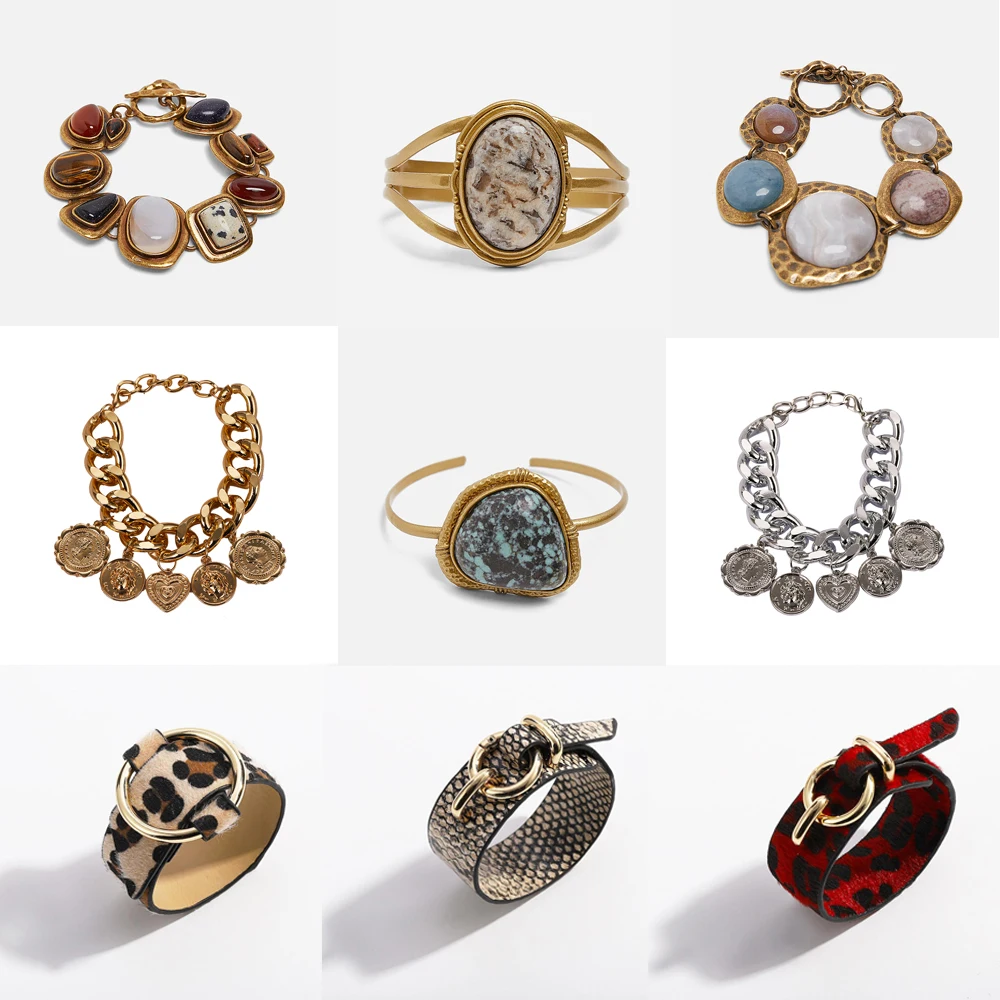 Best lady 2019 New Bohemian Za Bracelets Bangles Leather Leopard Print Bangles Simulated Pearls Vintage Charm Bracelet Wholesale
Best lady 2019 New Bohemian Za Bracelets Bangles Leather Leopard Print Bangles Simulated Pearls Vintage Charm Bracelet Wholesale