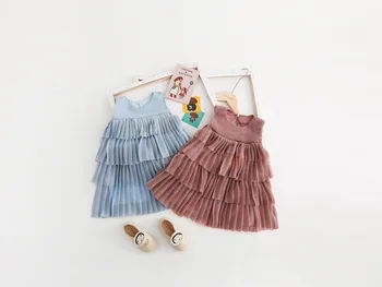 Beautiful Princess Dress Fashion Korean Sleeveless Multi-layer Layered Dress Newborn Baby Girls Clothing Toddler Kids Dresses
Beautiful Princess Dress Fashion Korean Sleeveless Multi-layer Layered Dress Newborn Baby Girls Clothing Toddler Kids Dresses