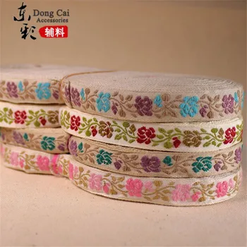 20yards*5/8" Jacquard National Retro Lace Ribbon Red Blue and Embroidered Flowers Ribbon DIY Clothing Shoes Curtain Accessories
20yards*5/8" Jacquard National Retro Lace Ribbon Red Blue and Embroidered Flowers Ribbon DIY Clothing Shoes Curtain Accessories