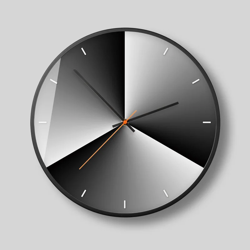 Fashion Contrast Color Art Wall Clock Modern Personality Living Room Bedroom Round Ultra-quiet Decorative Metal Clock
Fashion Contrast Color Art Wall Clock Modern Personality Living Room Bedroom Round Ultra-quiet Decorative Metal Clock