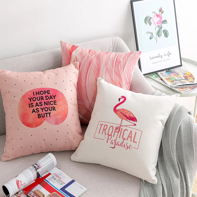 ins hot nordic girl style pink cotton cushion cover Unicorn Flamingo Feather letters geometry pillow cover decorative pillowcase
ins hot nordic girl style pink cotton cushion cover Unicorn Flamingo Feather letters geometry pillow cover decorative pillowcase