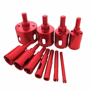 Diamond Drill Bit Kit Brazed Heavy Duty Hole Saw Set Extractor Remover Tools Hole Saws
Diamond Drill Bit Kit Brazed Heavy Duty Hole Saw Set Extractor Remover Tools Hole Saws