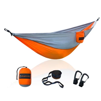 Camping Hammock Ultralight Portable Parachute Nylon Hamc With Aluminum Carabiners Hammock Tree Straps 300CMX2PCS Hamaca Acehmks
Camping Hammock Ultralight Portable Parachute Nylon Hamc With Aluminum Carabiners Hammock Tree Straps 300CMX2PCS Hamaca Acehmks