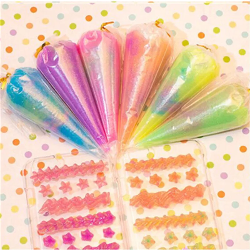 Modeling Clay Charm Cream Mobile Shell Transparent Jelly Gradient Colorful Star Cream 50g Super Light Clay DIY Supplies
Modeling Clay Charm Cream Mobile Shell Transparent Jelly Gradient Colorful Star Cream 50g Super Light Clay DIY Supplies
