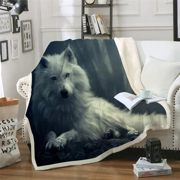 Wolf Print Sherpa Blanket Couch Quilt Fashion Cover Travel Children Bedding Outlet Velvet Plush Throw Fleece Blanket Bedspread
Wolf Print Sherpa Blanket Couch Quilt Fashion Cover Travel Children Bedding Outlet Velvet Plush Throw Fleece Blanket Bedspread