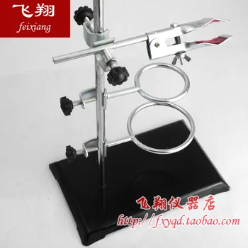 iron retort stand with ring clip set Standard iron frame square seat bracket titration table
iron retort stand with ring clip set Standard iron frame square seat bracket titration table