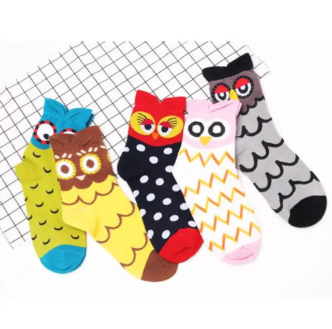Hot 1 PAIR Fashion Unisex Women Men Autumn Spring Winter Warm Animal Print Soft Cotton Cartoon Owl Socks
Hot 1 PAIR Fashion Unisex Women Men Autumn Spring Winter Warm Animal Print Soft Cotton Cartoon Owl Socks