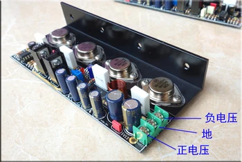 20W No feedback pure DC Class A power amplifier with MJ15024/25 15034/35 Completed board with Aluminium angle
20W No feedback pure DC Class A power amplifier with MJ15024/25 15034/35 Completed board with Aluminium angle