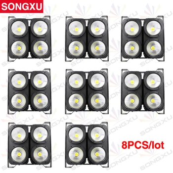 4 Eyes 4x100W LED COB Blinder Light COB Audience DMX light LED Individual for TV Studio Concert Party 8pcs/lot/SX-COB400
4 Eyes 4x100W LED COB Blinder Light COB Audience DMX light LED Individual for TV Studio Concert Party 8pcs/lot/SX-COB400