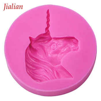 Unicorn shaped 3D fondant cake silicone mold for soap polymer clay molds chocolate pastry candy making decoration tools F0364
Unicorn shaped 3D fondant cake silicone mold for soap polymer clay molds chocolate pastry candy making decoration tools F0364