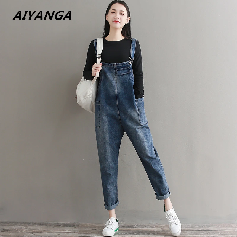 New Women Jumpsuit Denim Overalls 2018 Spring Autumn Blue Strap Double Pockets Full Length Denim Jeans Jumpsuit Trousers S-XXL
New Women Jumpsuit Denim Overalls 2018 Spring Autumn Blue Strap Double Pockets Full Length Denim Jeans Jumpsuit Trousers S-XXL