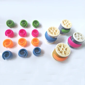 48Pcs Sewing Spools Clip Peels Thread Spool Huggers for Sewing Machine Prevent Thread Unwinding