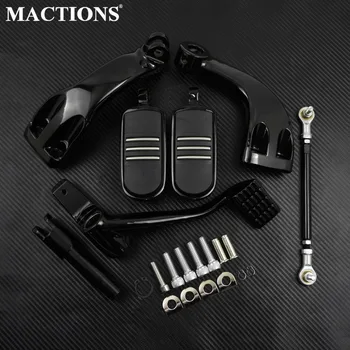 Motorcycle Forward Mid Control Kit FootPeg Black Foot Pegs Brake Shift Levers Linkage For Harley Sportster XL 883 1200 2014-2019
Motorcycle Forward Mid Control Kit FootPeg Black Foot Pegs Brake Shift Levers Linkage For Harley Sportster XL 883 1200 2014-2019