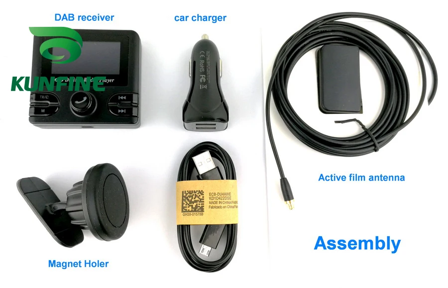 Car DAB Digital Radio Adapter with Bluetooth Music Streaming-4
