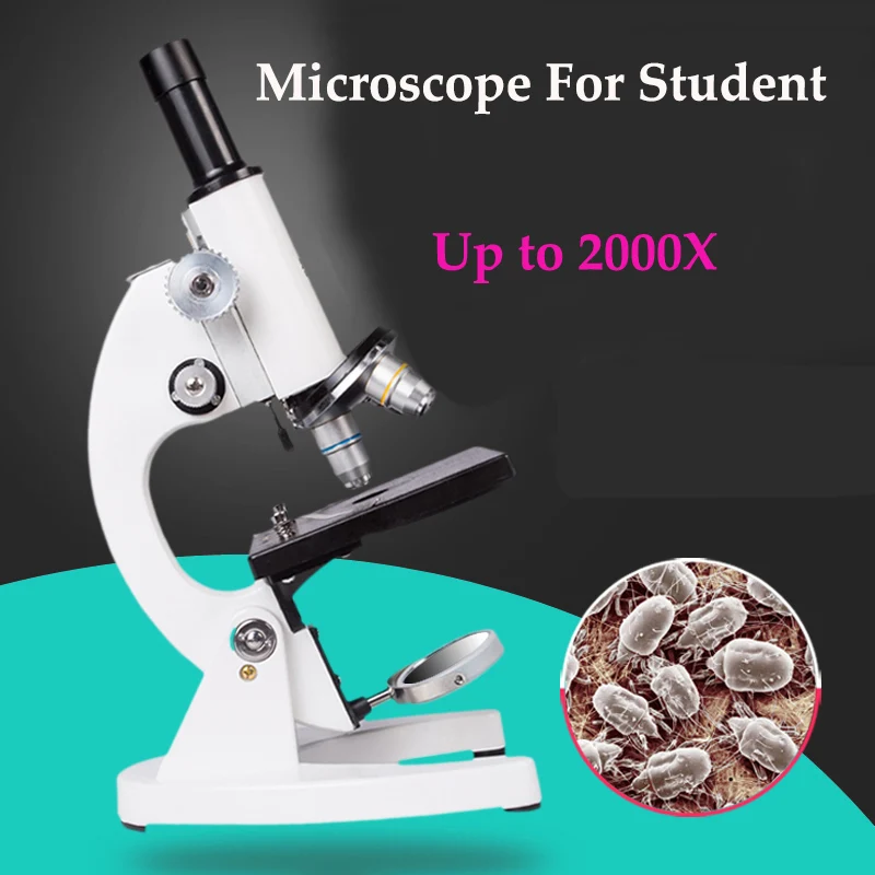 Biological 640X-5000X professional Laboratory Magnification Microscope Students Educational primary School Monocular Microscope
Biological 640X-5000X professional Laboratory Magnification Microscope Students Educational primary School Monocular Microscope