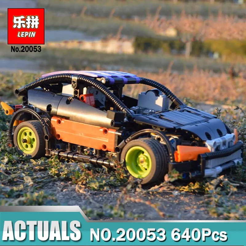 640pcs Technic Series 20053 Hatchback Type RC Car MOC-6604 Building Block Children Remote Control Car Educational Brick
640pcs Technic Series 20053 Hatchback Type RC Car MOC-6604 Building Block Children Remote Control Car Educational Brick