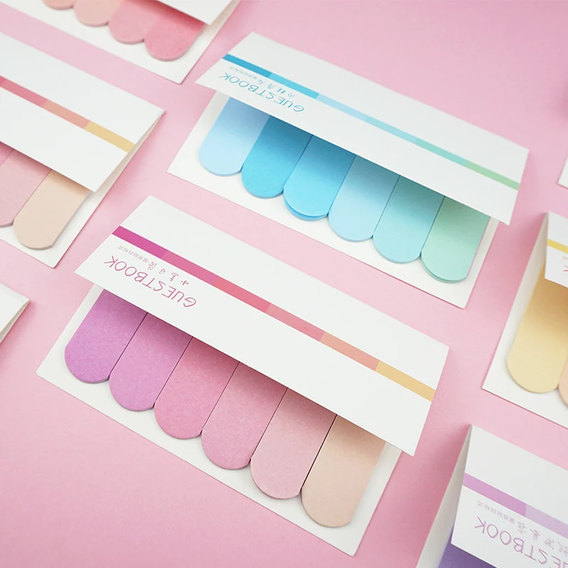 New Gradient colors student index memo pad planner sticky notes paper sticker notepad kawaii stationery pepalaria office
New Gradient colors student index memo pad planner sticky notes paper sticker notepad kawaii stationery pepalaria office