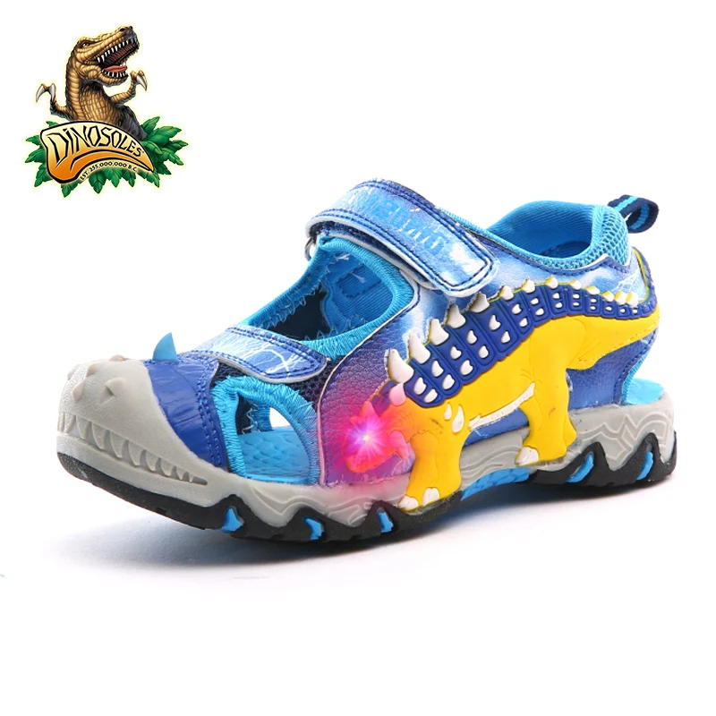 Dinoskulls Summer Sandals Kids Light Up Casual Boys Shoes 3D Dinosaur LED Children Beach Sandals 2019 Baby Boys Shoes
Dinoskulls Summer Sandals Kids Light Up Casual Boys Shoes 3D Dinosaur LED Children Beach Sandals 2019 Baby Boys Shoes