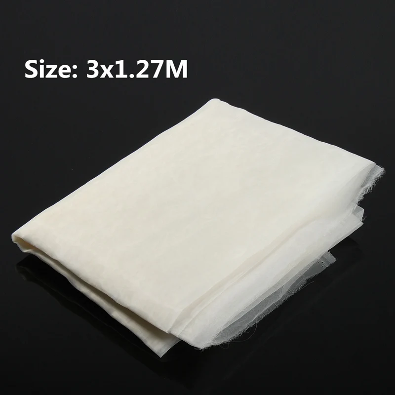 On Sale 3 meters (3 Yards) 43T 110M White Polyester Silk Screen Printing Mesh Cloth For DIY Hand Craft Materials Width 50"/127cm
On Sale 3 meters (3 Yards) 43T 110M White Polyester Silk Screen Printing Mesh Cloth For DIY Hand Craft Materials Width 50"/127cm