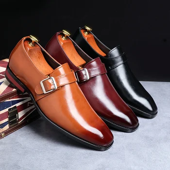 2020 Classic Men Dress Shoes High Quality Casual Gentlemen Slip-On Leather Shoes Formal Shoes Business Men Loafers Big Size 38
2020 Classic Men Dress Shoes High Quality Casual Gentlemen Slip-On Leather Shoes Formal Shoes Business Men Loafers Big Size 38