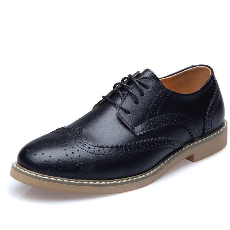 2017 Sale Top Fashion The British Men's Leather Shoes Retro Bullock Spring Casual Breathable Black Lace-up Rubber Man Shoes
2017 Sale Top Fashion The British Men's Leather Shoes Retro Bullock Spring Casual Breathable Black Lace-up Rubber Man Shoes