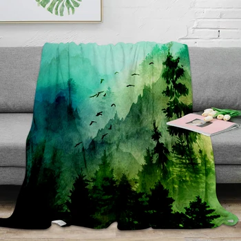 BIGHOUSES Mountain Morning Green Throw Blanket Warm Microfiber Blanket Flannel Blanket Bedroom Decor Blankets For Beds
BIGHOUSES Mountain Morning Green Throw Blanket Warm Microfiber Blanket Flannel Blanket Bedroom Decor Blankets For Beds