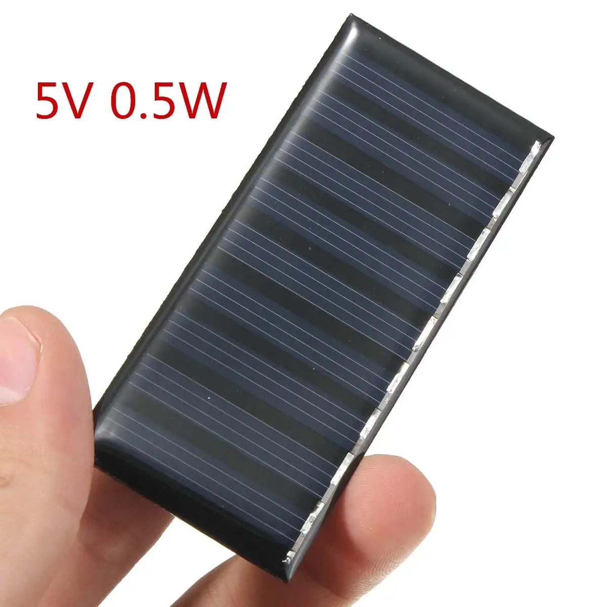 Solar Panel DIY 5V 0.5W 100mAh Mini Battery Powered Models Polycrystalline Silicon Epoxy for Charging Cellphone DC Wholesale
Solar Panel DIY 5V 0.5W 100mAh Mini Battery Powered Models Polycrystalline Silicon Epoxy for Charging Cellphone DC Wholesale