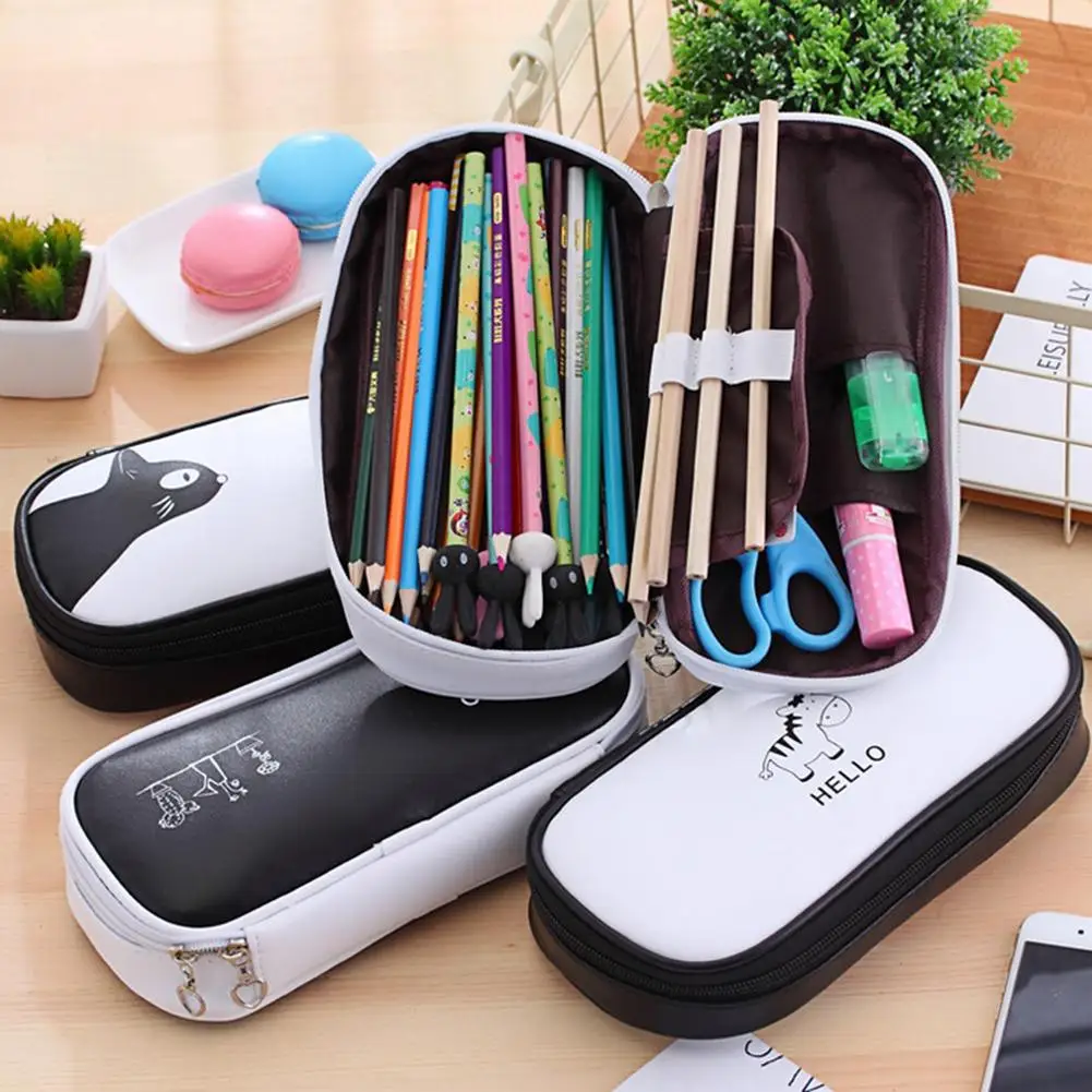 Top Sale Cat Bear Print School Pencil Case Bag Large Capacity Pen Box Stationery Supply
Top Sale Cat Bear Print School Pencil Case Bag Large Capacity Pen Box Stationery Supply
