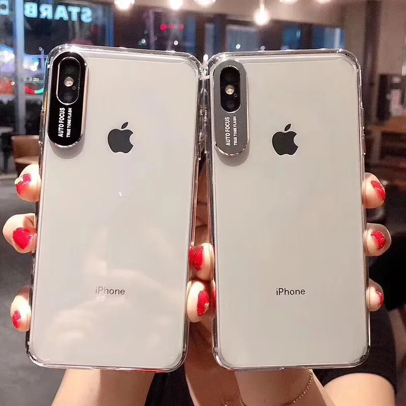 Ultra Thin Metal Camera Transparent Phone Case For iphone XS Max X 10 XR XS 7 8 6 6s Plus Case For iphone 7 8Plus 6 Cover Capa
Ultra Thin Metal Camera Transparent Phone Case For iphone XS Max X 10 XR XS 7 8 6 6s Plus Case For iphone 7 8Plus 6 Cover Capa