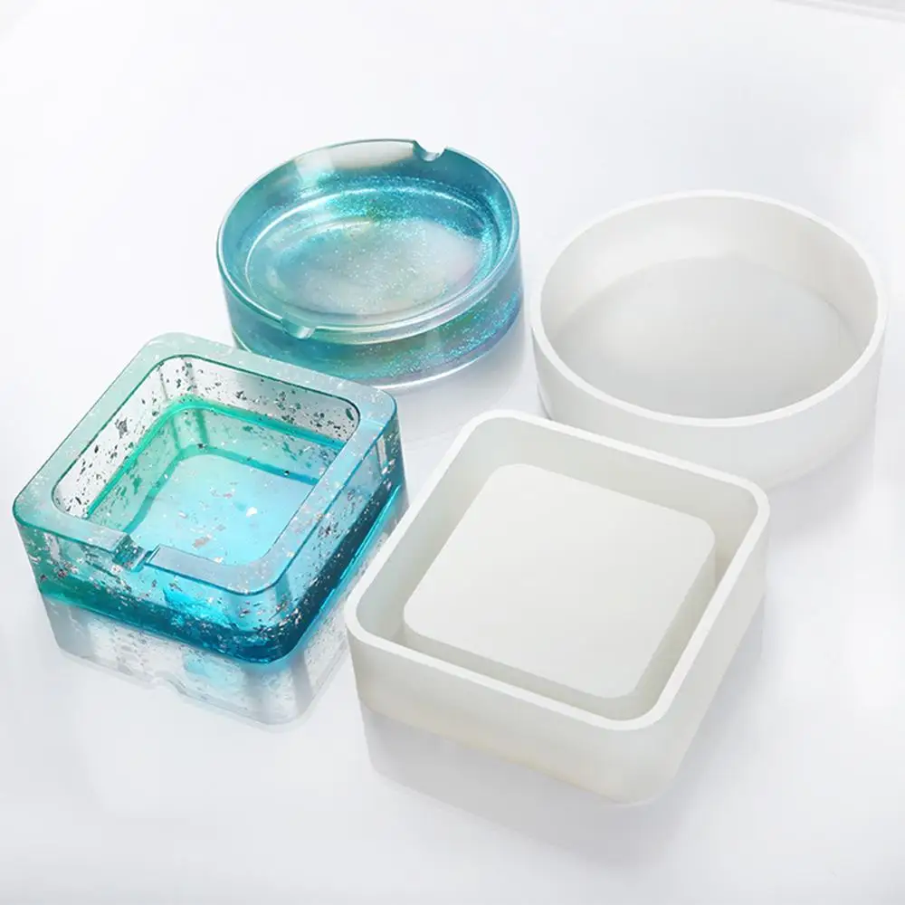 New Arrival Resin Silicone Mold Resin Art Molds Include Round Square Resin Casting Molds for Concrete DIY Ashtray
New Arrival Resin Silicone Mold Resin Art Molds Include Round Square Resin Casting Molds for Concrete DIY Ashtray