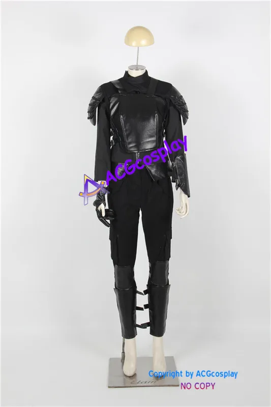 

The Hunger Games Katniss Everdeen Cosplay Costume black version acgcosplay