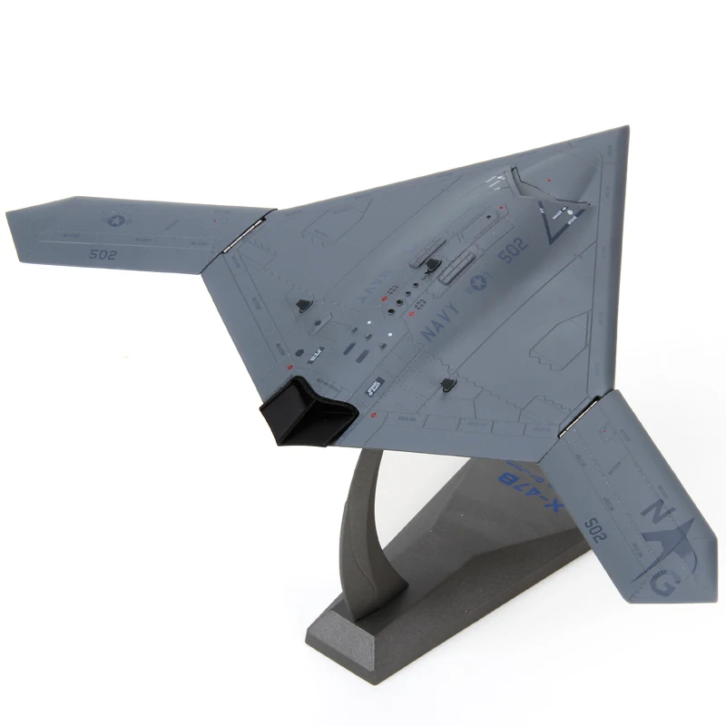 1/72 Scale USA Northrop Grumman X-47B UCAV Aircraft Model Toys Diecast Metal Plane Model Toy For Gift Collection
1/72 Scale USA Northrop Grumman X-47B UCAV Aircraft Model Toys Diecast Metal Plane Model Toy For Gift Collection