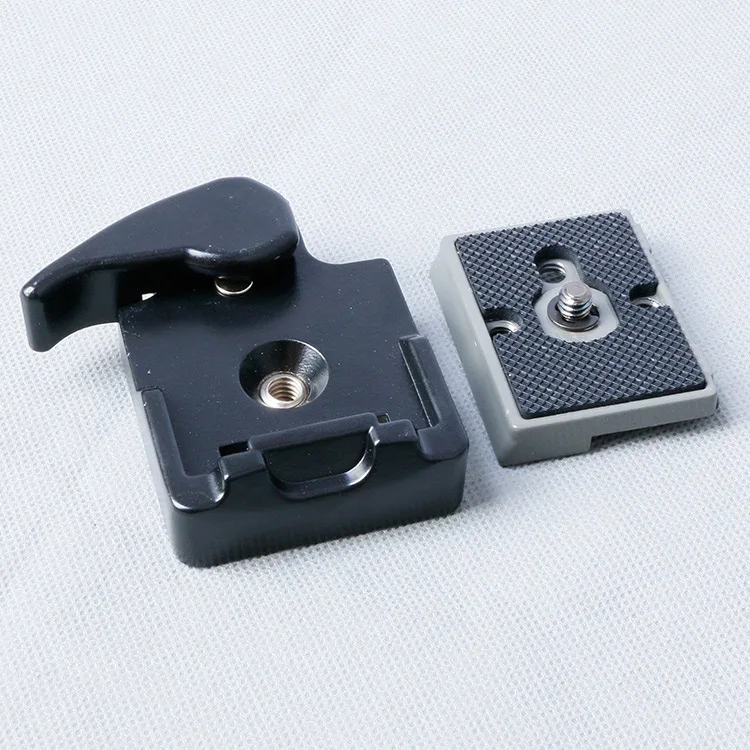 Camera Camcorder Quick Release Plate Clamp Adapter with Double Insurance Button for DSLR Tripod Monopod Ball Head HSJ-19 | Электроника