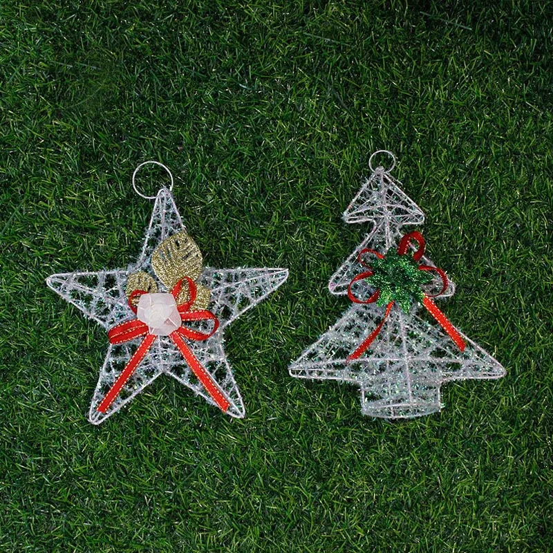 Cute Christmas Ornaments Hanging Christmas Wrought Iron Ornaments White Pentagram Christmas Tree
Cute Christmas Ornaments Hanging Christmas Wrought Iron Ornaments White Pentagram Christmas Tree