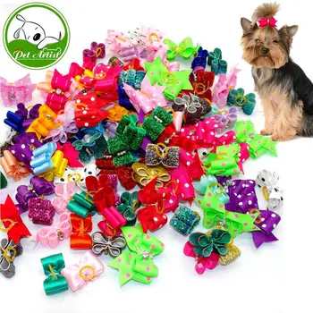 Cute Handmade Dog Hair Bows With Rubber Bands Small Bowknot Cat Puppy Grooming Accessories For Dogs Charms Gift Mix Styles
Cute Handmade Dog Hair Bows With Rubber Bands Small Bowknot Cat Puppy Grooming Accessories For Dogs Charms Gift Mix Styles