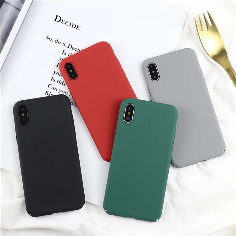 Luxury Solid Color Plastic Case for iPhone 6 6S 5 5S SE 8 Plus X Hard Back Cover for iPhone 7 7Plus Phone Cases
Luxury Solid Color Plastic Case for iPhone 6 6S 5 5S SE 8 Plus X Hard Back Cover for iPhone 7 7Plus Phone Cases