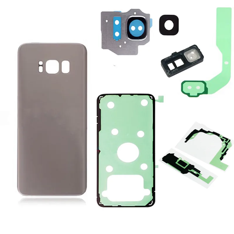 Battery Door and Back Glass Cover with with Adhesive Blue Sticker for Samsung Galaxy S8+ Plus SM- G955
Battery Door and Back Glass Cover with with Adhesive Blue Sticker for Samsung Galaxy S8+ Plus SM- G955