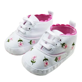 Newborn Baby Embroidered Lace Flower Shoes Infant Girl Toddler Soft Bottom Shoes 0-12M
Newborn Baby Embroidered Lace Flower Shoes Infant Girl Toddler Soft Bottom Shoes 0-12M