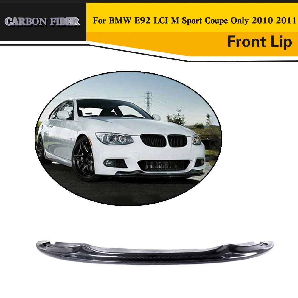3 Serise Carbon Fiber Car Front Bumper Lip spoiler For BMW E92 LCI M Sport Coupe Only 2010 2011
3 Serise Carbon Fiber Car Front Bumper Lip spoiler For BMW E92 LCI M Sport Coupe Only 2010 2011