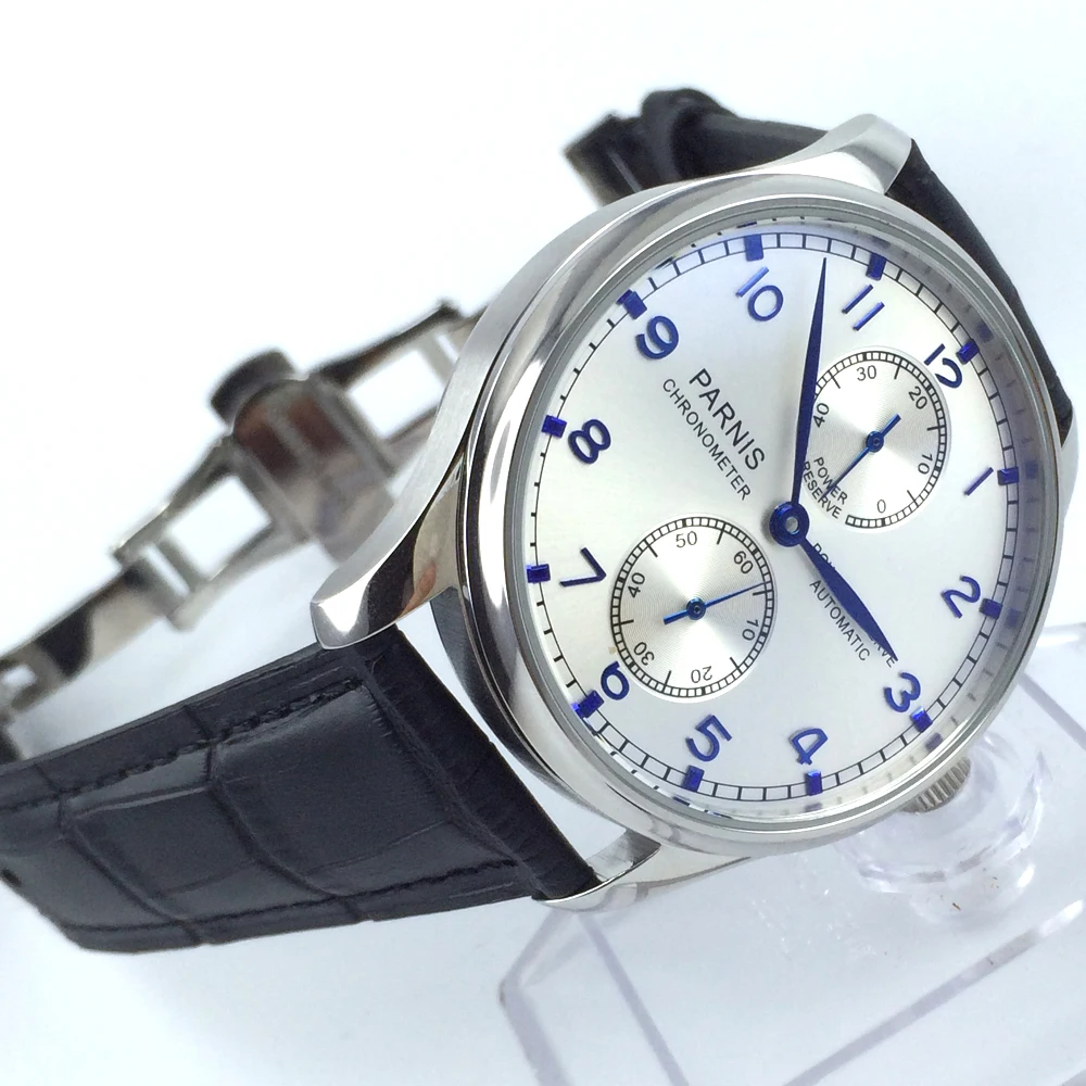 fashion watch Silver dial 43mm PARNIS energy shows that automatic mechanical men's watch Classic watches
fashion watch Silver dial 43mm PARNIS energy shows that automatic mechanical men's watch Classic watches
