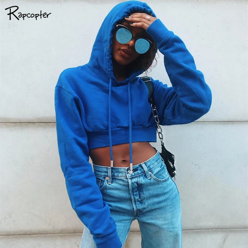 Rapcopter Womens Bule Soils Long Sleeve Autumn Hooded Pullovers Casual Short Woden Sweatshirts Fashion High Waist Pop Hoodies
Rapcopter Womens Bule Soils Long Sleeve Autumn Hooded Pullovers Casual Short Woden Sweatshirts Fashion High Waist Pop Hoodies