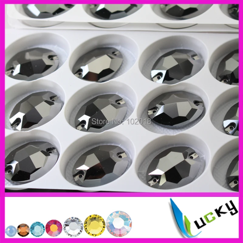 Free shipping 36pcs 17x24mm oval shape Flat back sew in crystal beads jet hematite color sew on rhinestones
Free shipping 36pcs 17x24mm oval shape Flat back sew in crystal beads jet hematite color sew on rhinestones