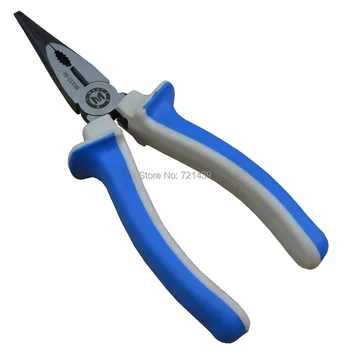 C-mart tools needle point-nosed pliers nipper pincer long flat nose tongs sharp nose pinchers B0153-08 crimpring pliers
C-mart tools needle point-nosed pliers nipper pincer long flat nose tongs sharp nose pinchers B0153-08 crimpring pliers