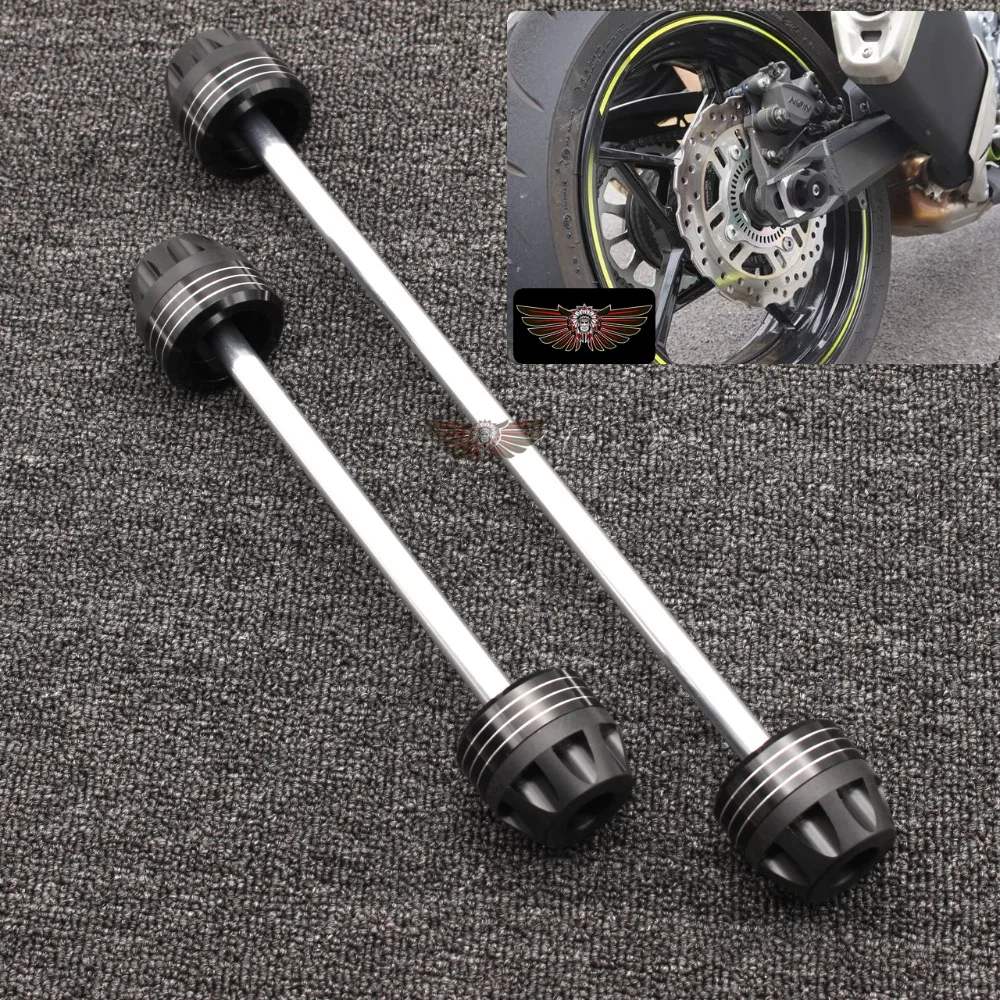 For YAMAHA FZ6N FZ6S FZ6 N/S 2004-2009 Motorcycle Aluminum Front & Rear Axle Fork Crash Sliders Wheel Protector
For YAMAHA FZ6N FZ6S FZ6 N/S 2004-2009 Motorcycle Aluminum Front & Rear Axle Fork Crash Sliders Wheel Protector