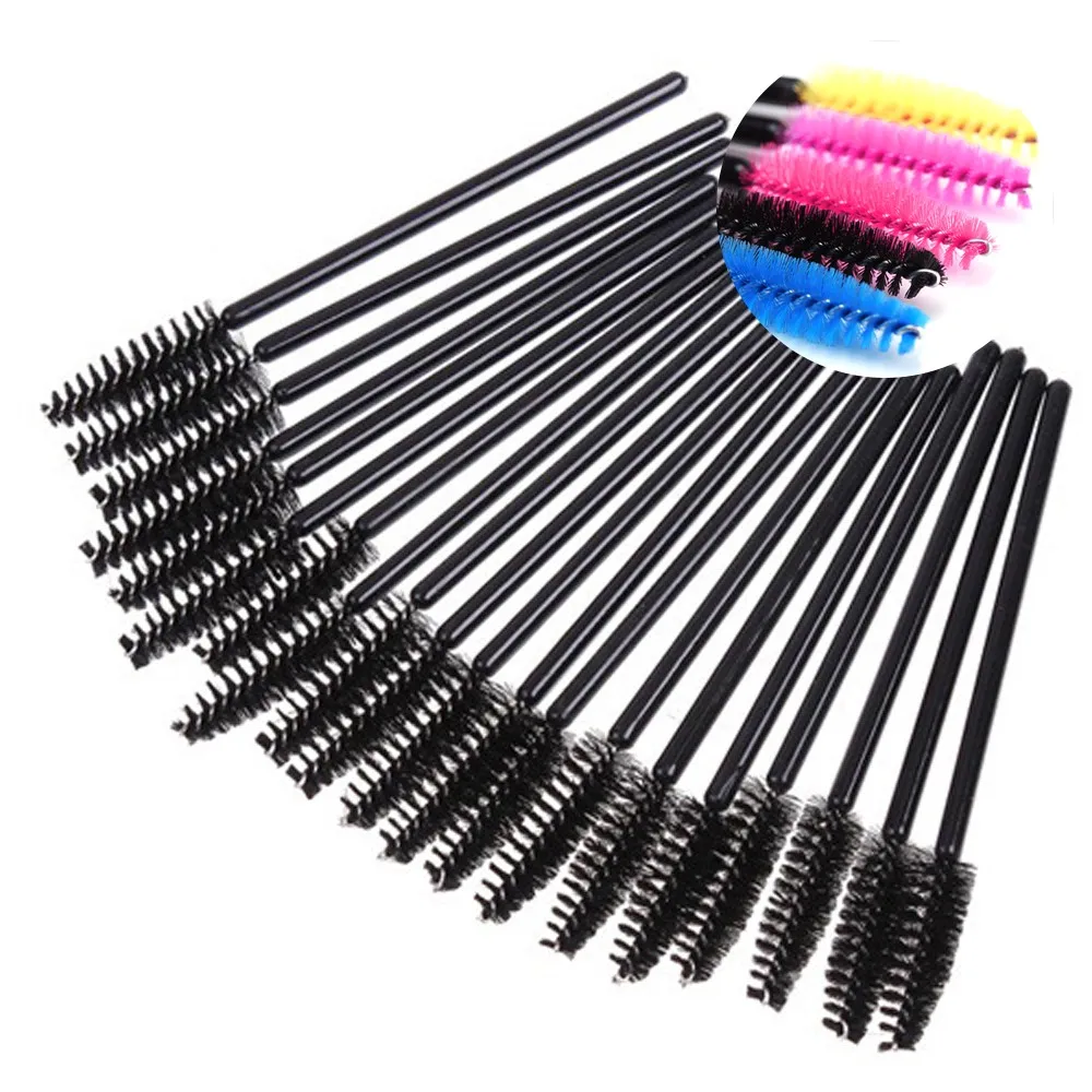 50pcs One-Off Disposable Eyelash Brush Mascara Applicator Wand Makeup Brushes Brow & Lash Comb Beauty Eyes Care Styling Tools (1)