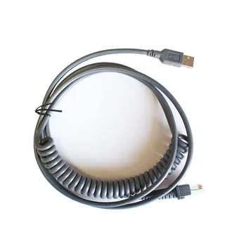 New 3M USB Straight Spring Cable For Datalogic D100 GD4130 QD2130 Barcode Scanner Cable
New 3M USB Straight Spring Cable For Datalogic D100 GD4130 QD2130 Barcode Scanner Cable