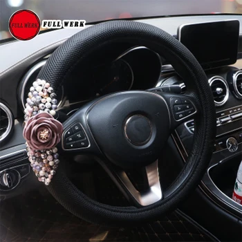 Tulip Flower Car Styling Steering Wheel Cover Seat Belt Cover Sun Visor Tissue Box Rearview Mirror Cover Decoration Accessories
Tulip Flower Car Styling Steering Wheel Cover Seat Belt Cover Sun Visor Tissue Box Rearview Mirror Cover Decoration Accessories