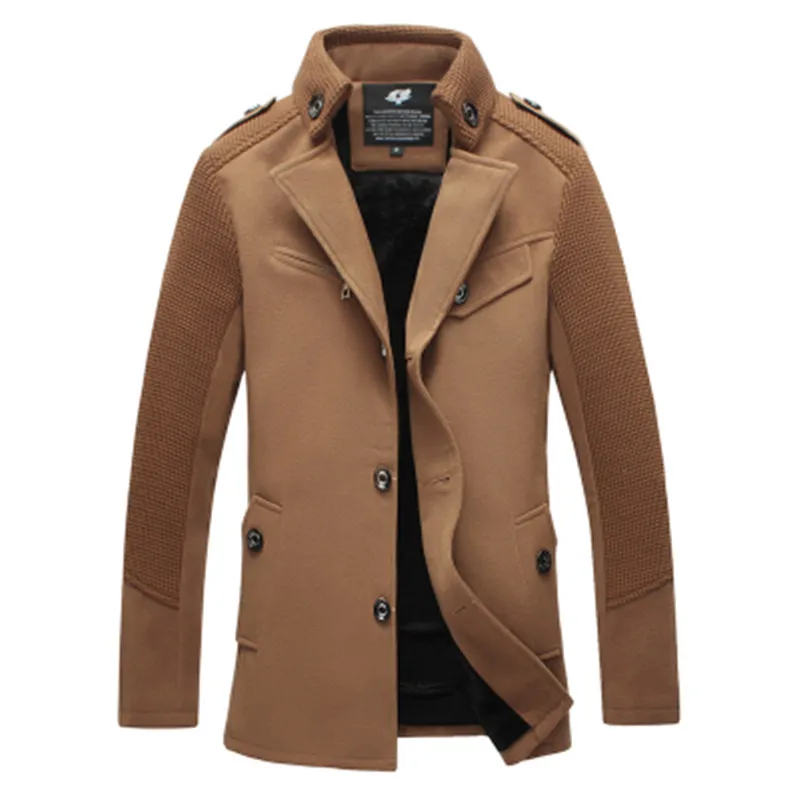 Winter Jacket Men Thickening Wool Coat Slim Fit Jackets Fashion Outerwear Warm Man Casual Jacket Overcoat Pea Coat Plus Size
Winter Jacket Men Thickening Wool Coat Slim Fit Jackets Fashion Outerwear Warm Man Casual Jacket Overcoat Pea Coat Plus Size