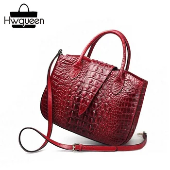 Fancy Crocodile Designer Lady Large Purse Genuine Cow Leather Shoulder Bag Female Handbag Alligator Pattern Women's Portable Bag
Fancy Crocodile Designer Lady Large Purse Genuine Cow Leather Shoulder Bag Female Handbag Alligator Pattern Women's Portable Bag