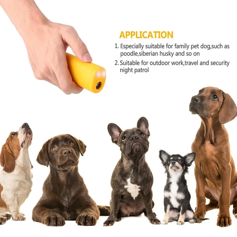 Pet Dog Repeller Anti Barking Stop Bark Training Device Trainer LED Ultrasonic 3 in 1 Anti Barking Ultrasonic Without Battery
Pet Dog Repeller Anti Barking Stop Bark Training Device Trainer LED Ultrasonic 3 in 1 Anti Barking Ultrasonic Without Battery